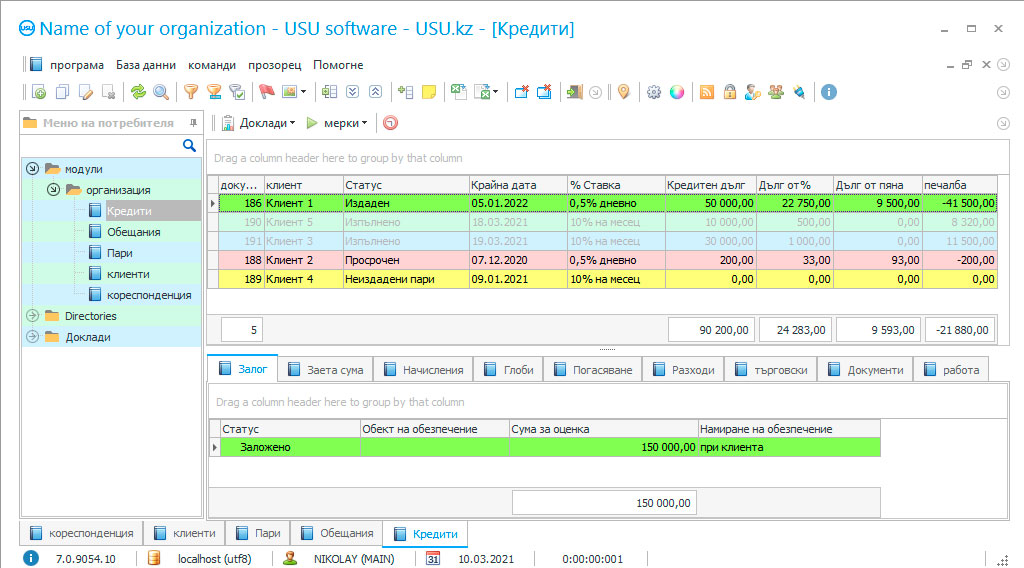 CRM за кредитни институции